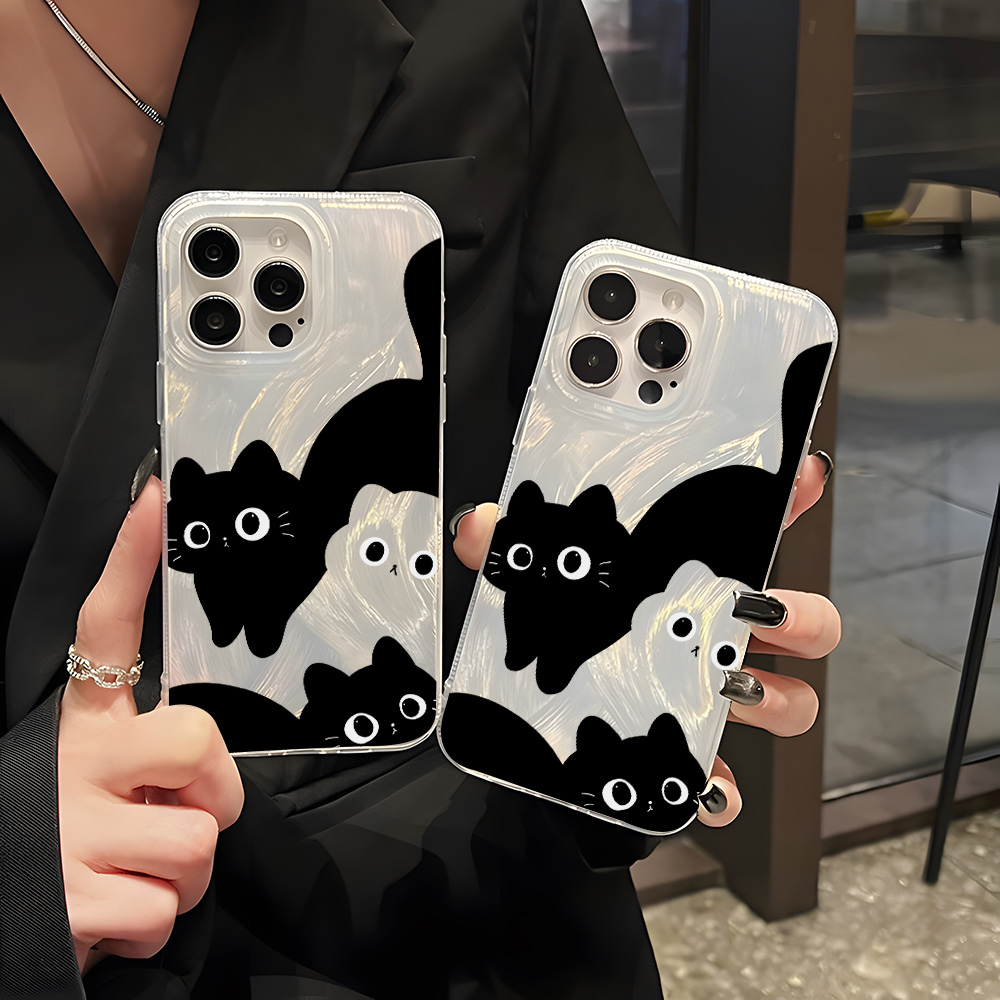 Phone Cases Cat - Luxury Cat Phone Case For iPhone