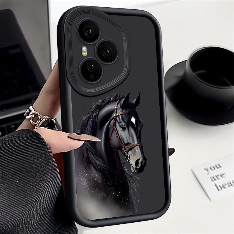 Phone Cases Honor - Creative Horse Pattern Phone Case For