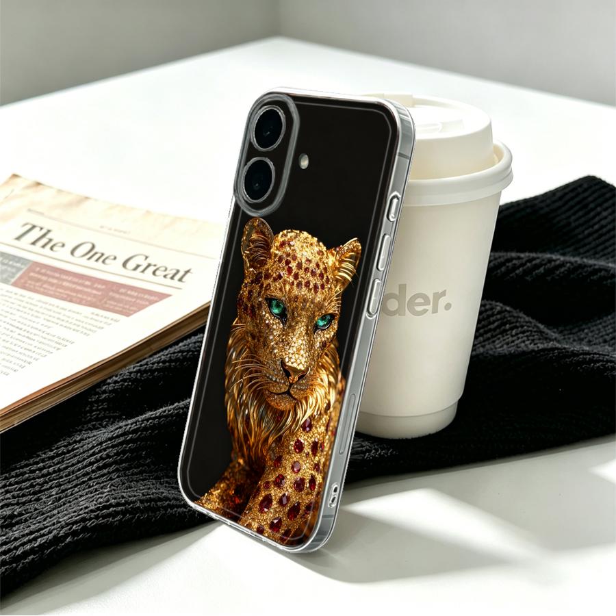 Phone Cases Honor - Leopard Face Soft Phone Cover Case