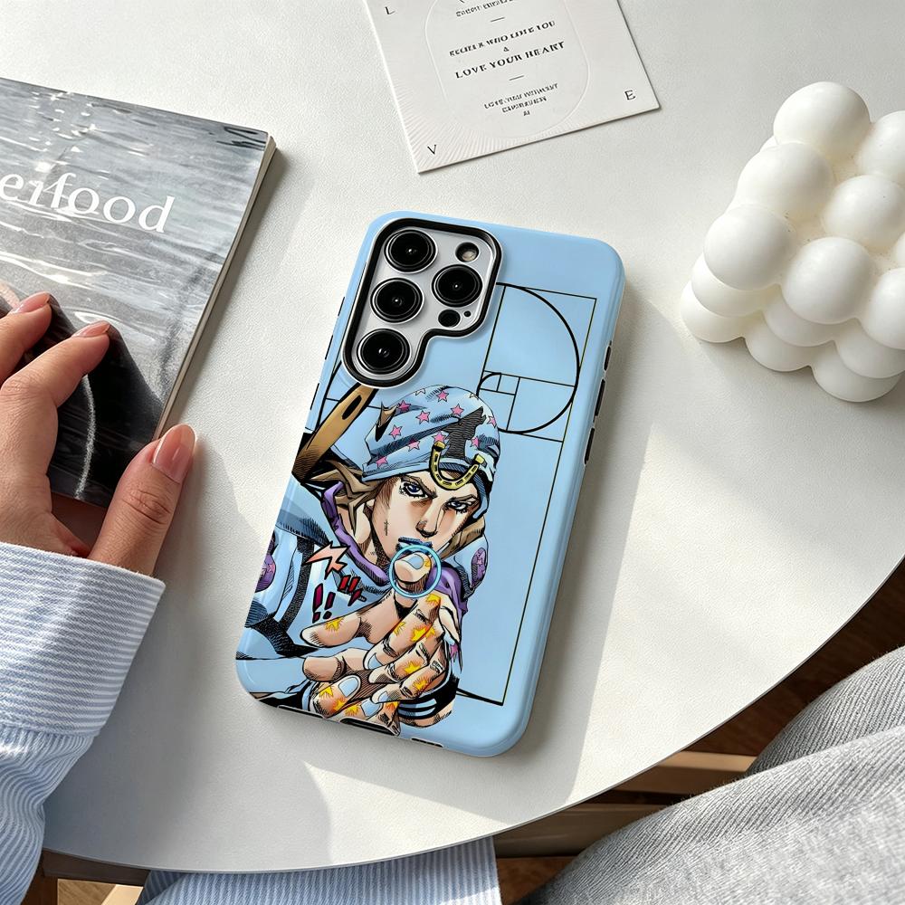 Phone Cases Cool - Hot cool Anime J-JOJO Steel Ball