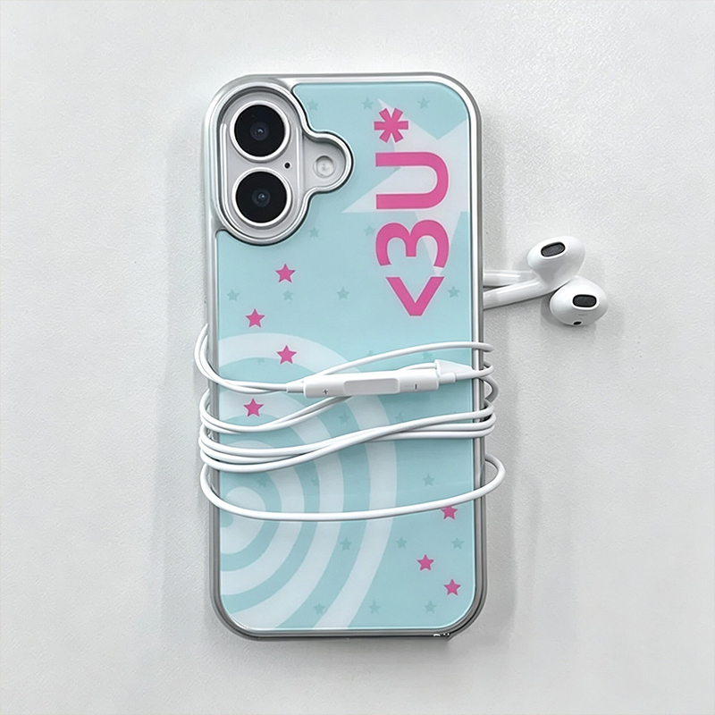 Phone Cases Cool - Y2K Creative Sweet Cool Mint Blue