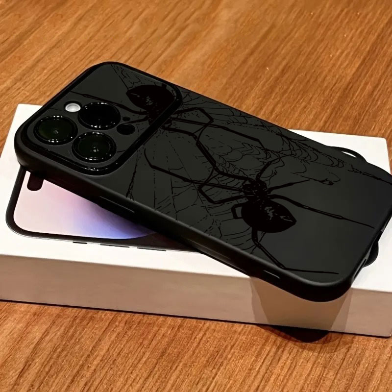 Phone Cases Cool - Cool Black Spider Pattern Phone Case