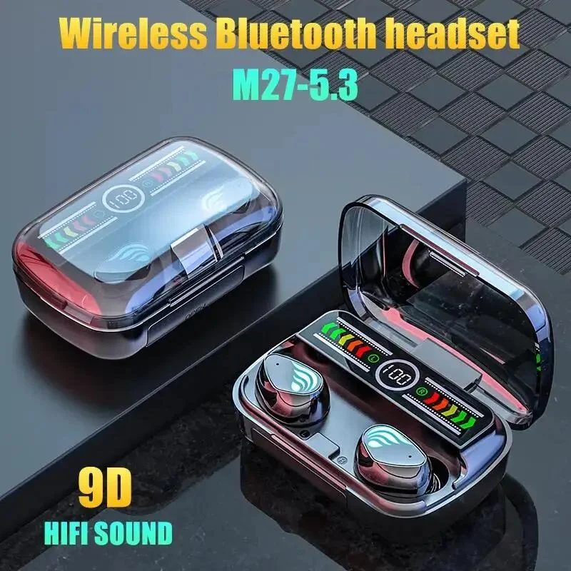 M27 TWS Bluetooth Headphones W - огляд і ціна Phone Cases Pk