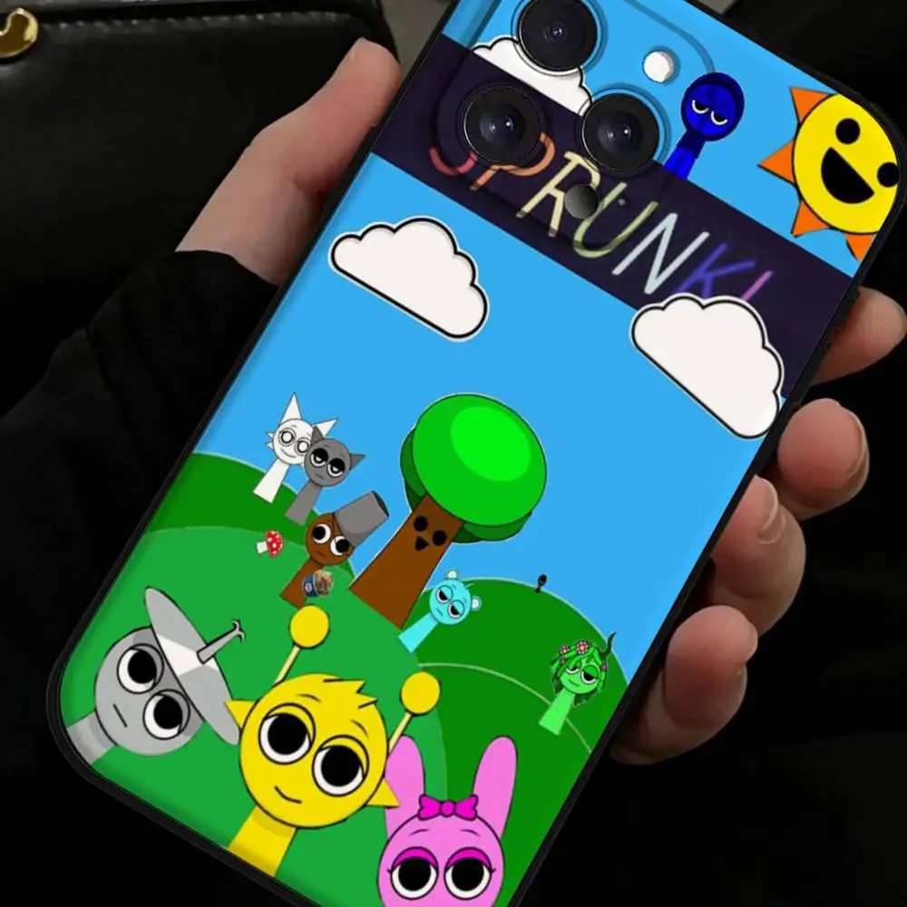 Funny Cartoon Sprunki Phone Ca - огляд і ціна Phone Cases Quirky