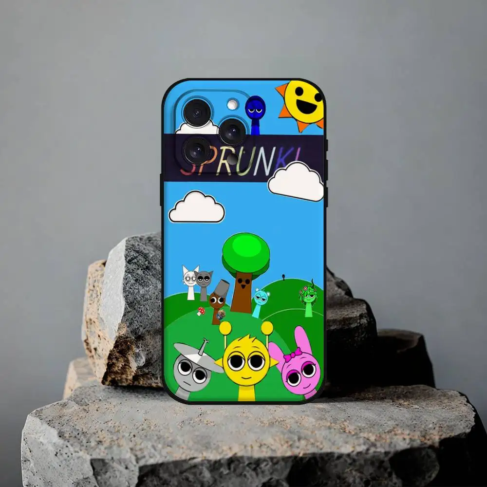 Funny Cartoon Sprunki Phone Ca - огляд і ціна Phone Cases Quirky