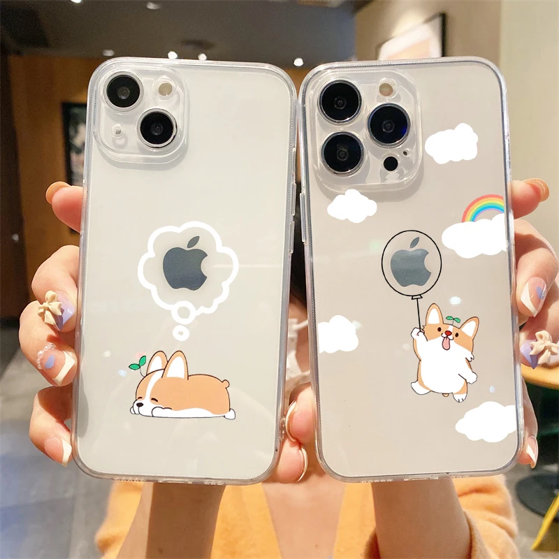 Funny Cartoon Animal Corgi Dog - огляд і ціна Phone Cases Quirky