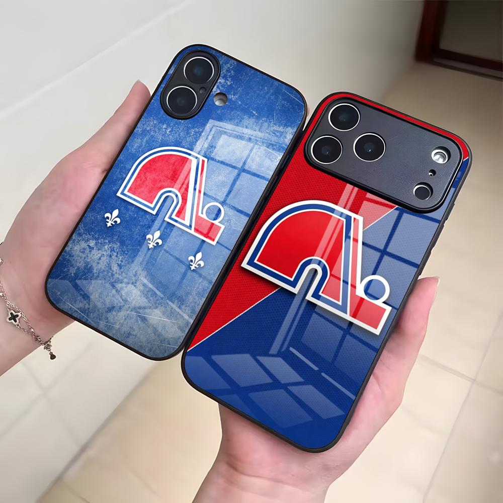 Q-QueBecES Hockey Logo Phone C - огляд і ціна Phone Cases Quebec