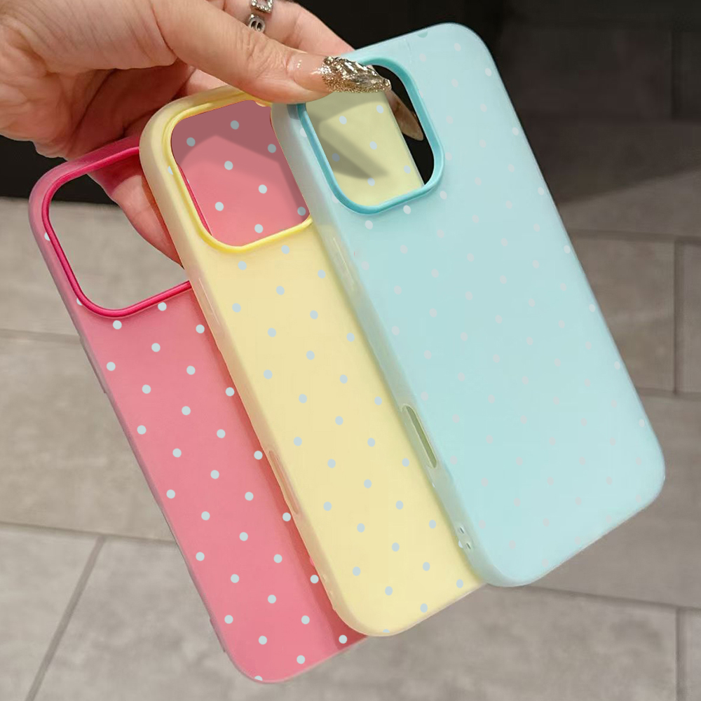 Adorable Light Blue Polka Dot  - огляд і ціна Phone Cases Polka Dot