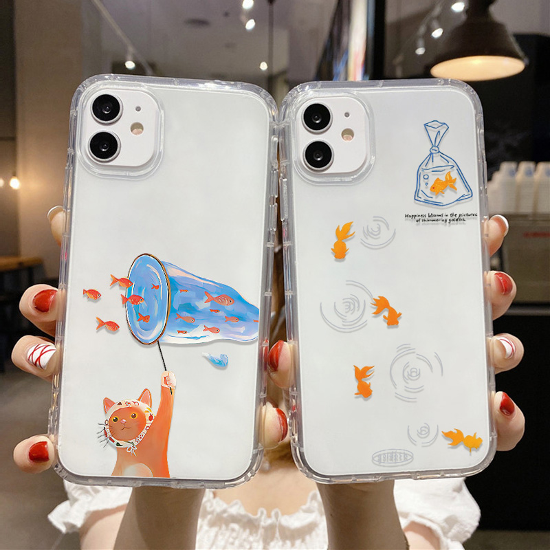 Lovely Fishes Clear Phone Case - огляд і ціна Phone Cases Apple