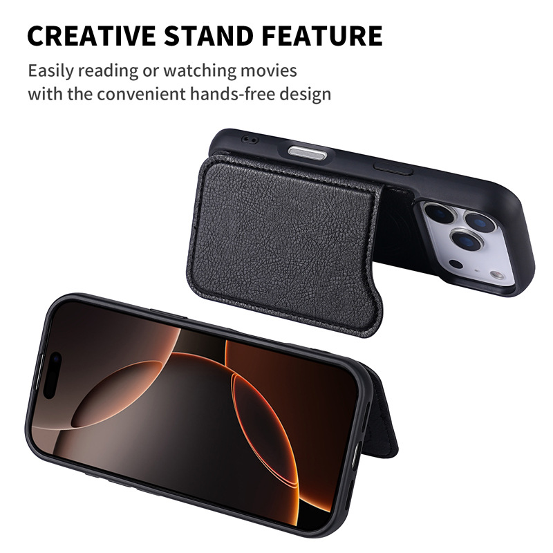 For Magsafe Magnetic Flip Leat - огляд і ціна Phone Cases With Card Holder