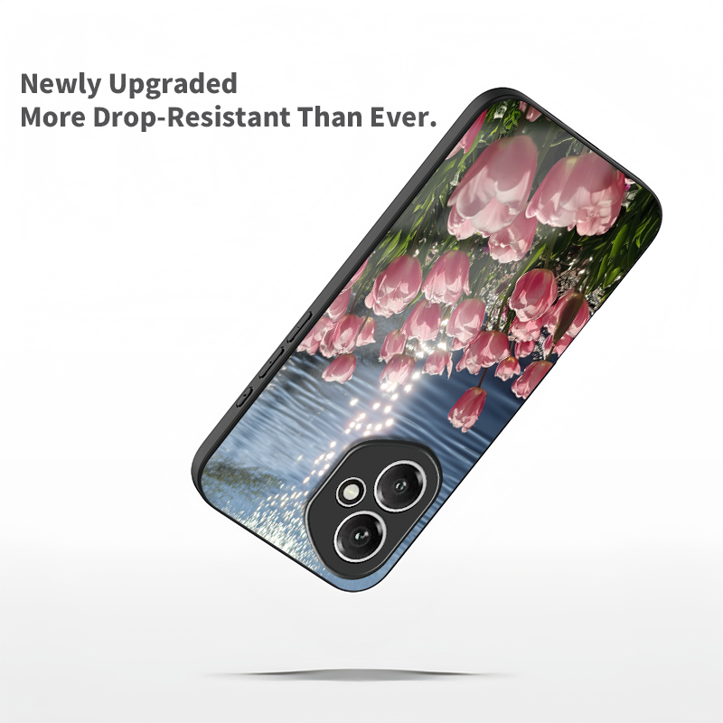 Floral Tulip Pattern Phone Cas - огляд і ціна Phone Cases Honor