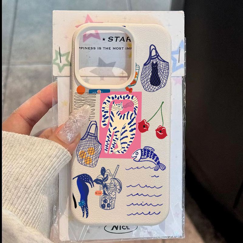 Cute Cherry Cat Print Phone Ca - огляд і ціна Phone Cases Cat