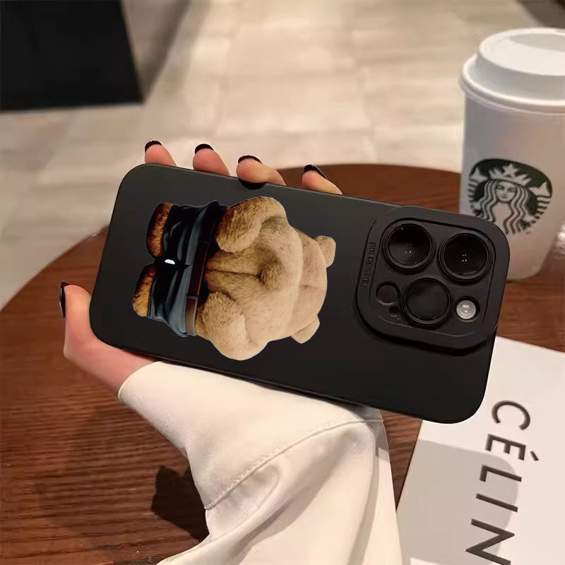 Funny Cool Bear Silicone Phone - огляд і ціна Phone Cases Quirky