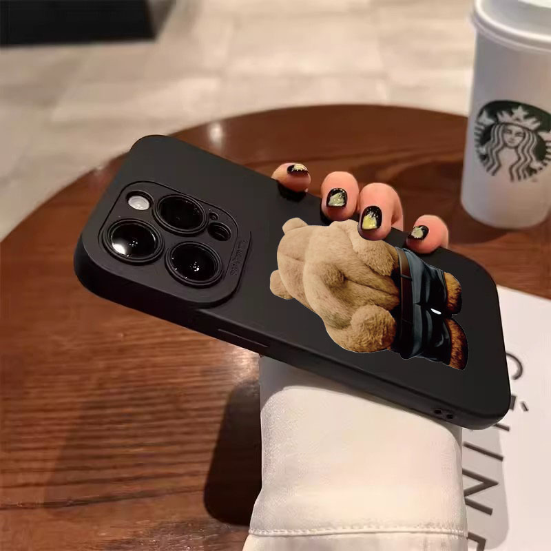 Funny Cool Bear Silicone Phone - огляд і ціна Phone Cases Quirky