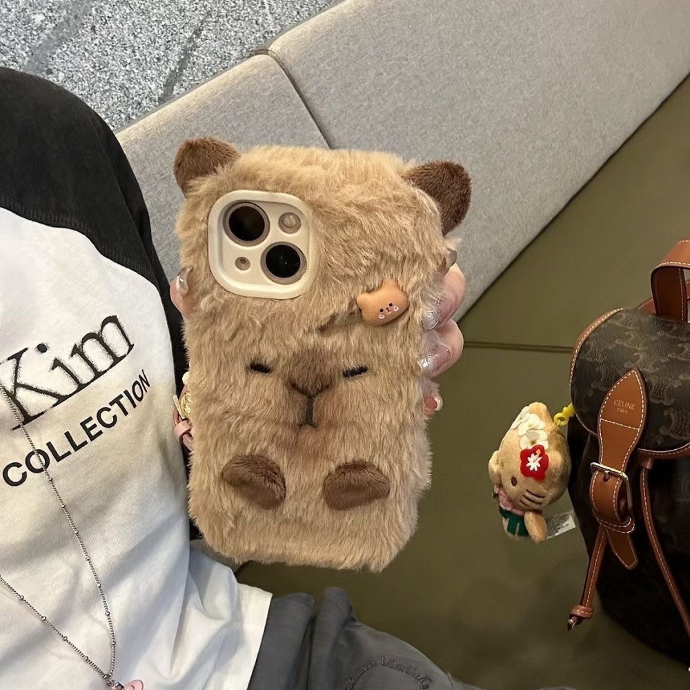 Luxury Capybara Fluffy Fur Pho - огляд і ціна Phone Cases Apple