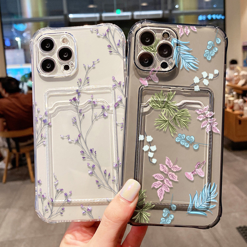 Flower Phone Case For Samsung  - огляд і ціна Phone Cases With Card Holder