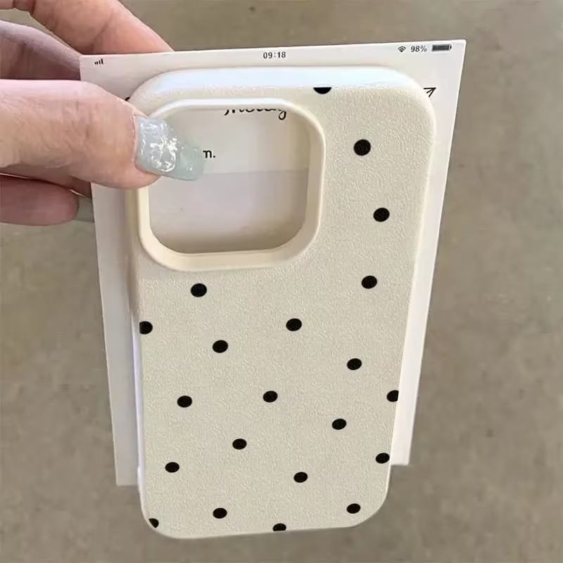 Black Polka Dots Phone Case Fo - огляд і ціна Phone Cases Polka Dot
