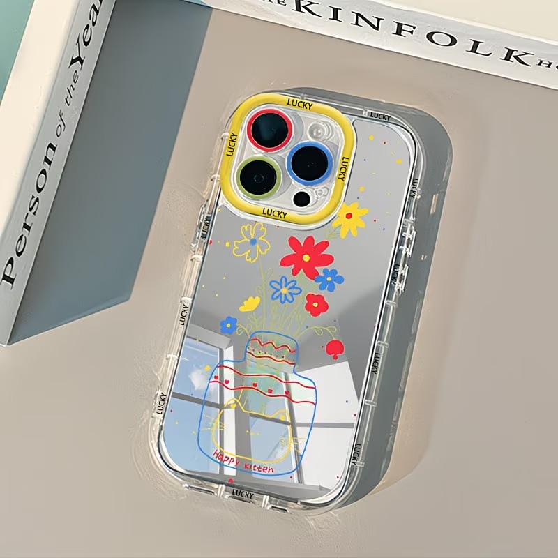 Summer Daisy Cat Vase Design M - огляд і ціна Phone Cases Cat