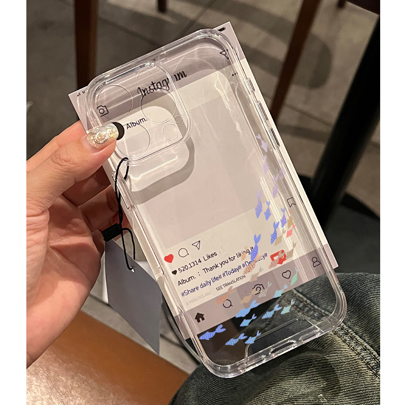Ins Small Fish Group Creative  - огляд і ціна Cute Anime Case