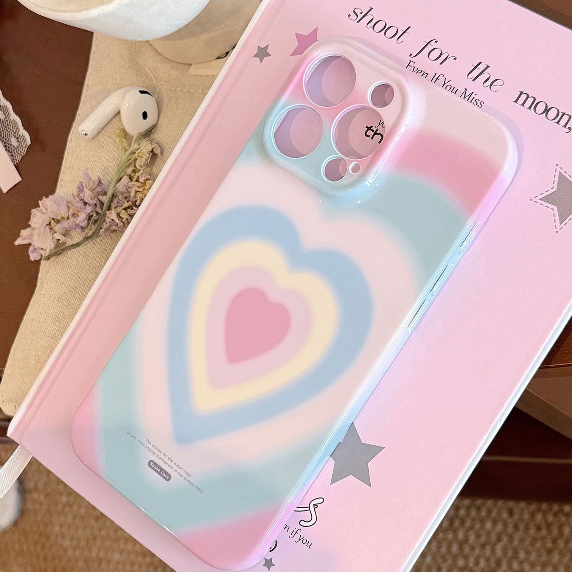 Luxury Colorful Gradient Love  - огляд і ціна Phone Cases Luxury