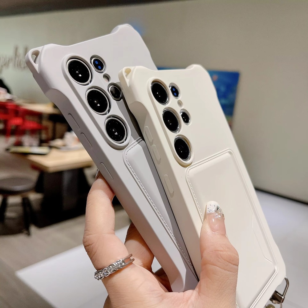 Soft Silicone Phone Case For S - огляд і ціна Phone Cases With Card Holder