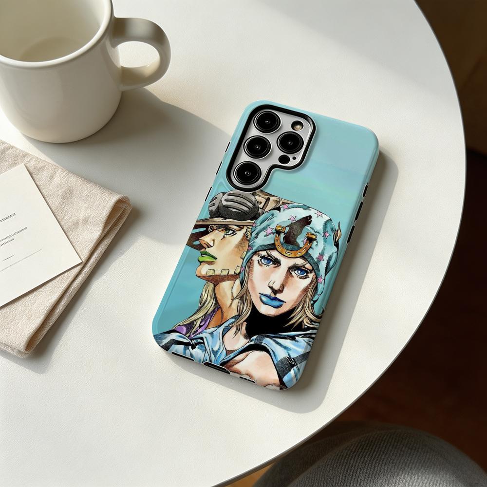 Hot cool Anime J-JOJO Steel Ba - огляд і ціна Phone Cases Cool