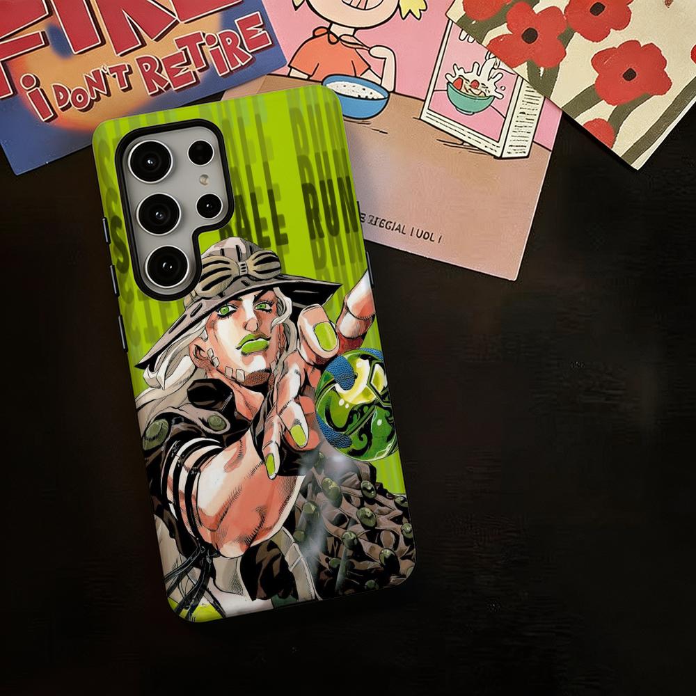 Hot cool Anime J-JOJO Steel Ba - огляд і ціна Phone Cases Cool