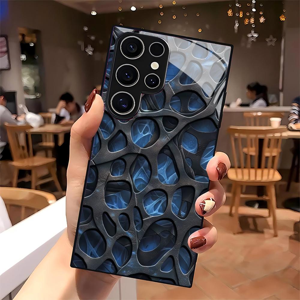 Cool blue honeycomb glass Phon - огляд і ціна Phone Cases Cool