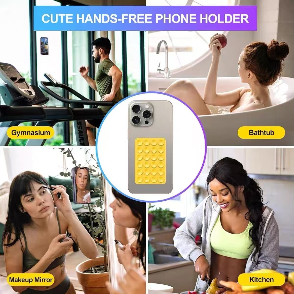 Silicone Suction Cup Phone Hol - огляд і ціна Phone Cases Apple