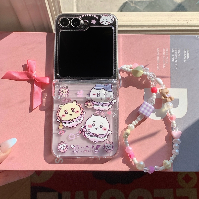 Cute Cartoon Anime Chiikawa Us - огляд і ціна Phone Cases With Card Holder