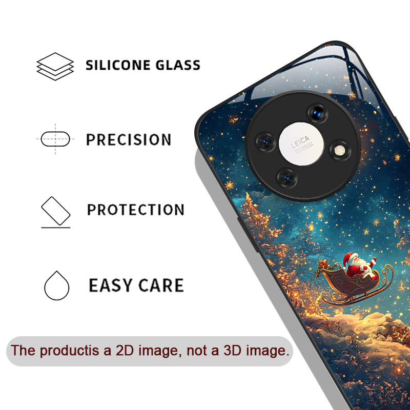 Cute Christmas Santa Claus Pat - огляд і ціна Phone Cases Honor