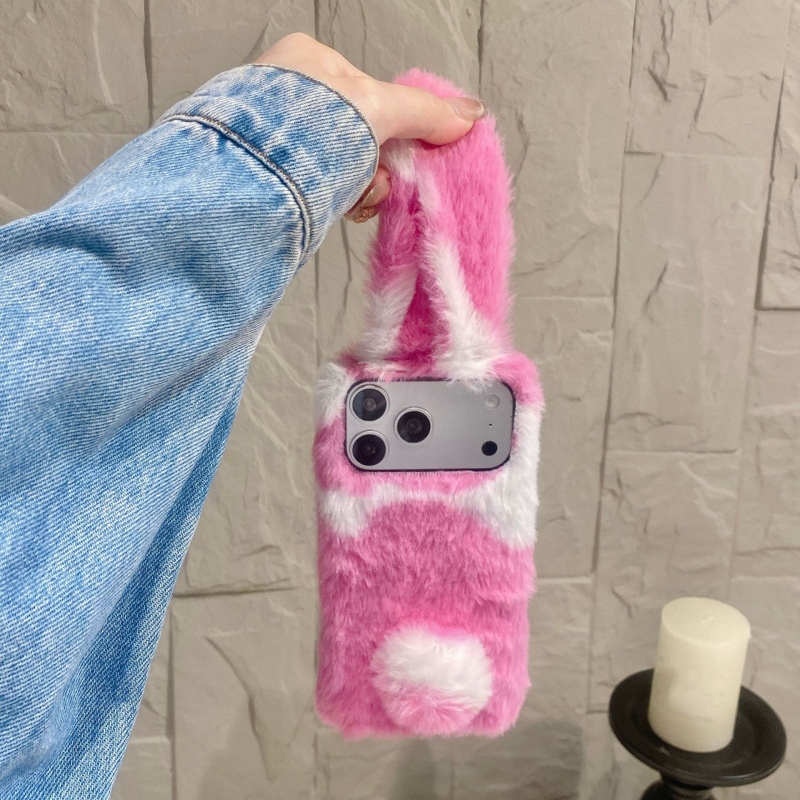 Cute Rabbit Design Fluffy Phon - огляд і ціна Phone Cases Apple