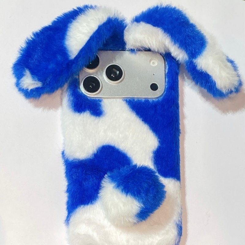 Cute Rabbit Design Fluffy Phon - огляд і ціна Phone Cases Apple
