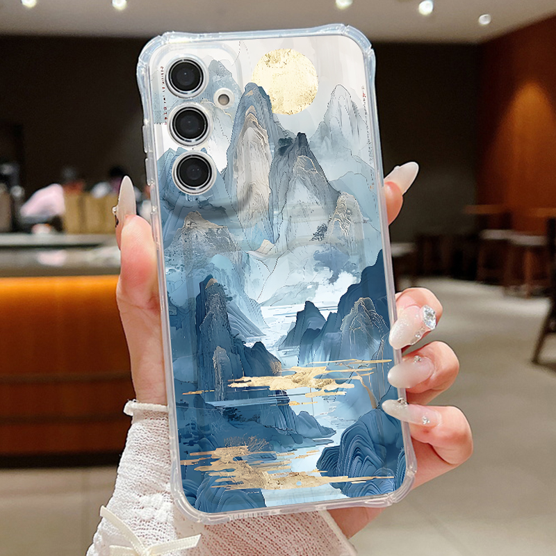 Mountain Landscape Pattern Pho - огляд і ціна Phone Cases With Card Holder
