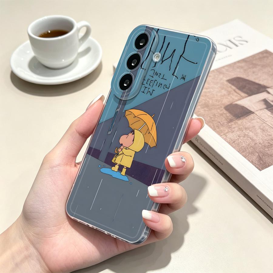 Yellow Umbrella Boy Phone Cove - огляд і ціна Phone Cases For Samsung A14