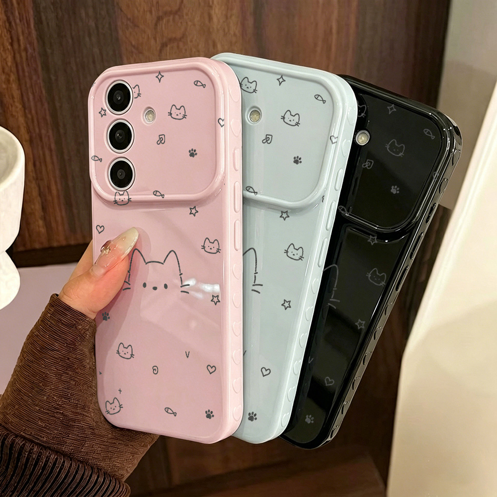 Cute Cat Phone Case For Samsun - огляд і ціна Phone Cases Cat