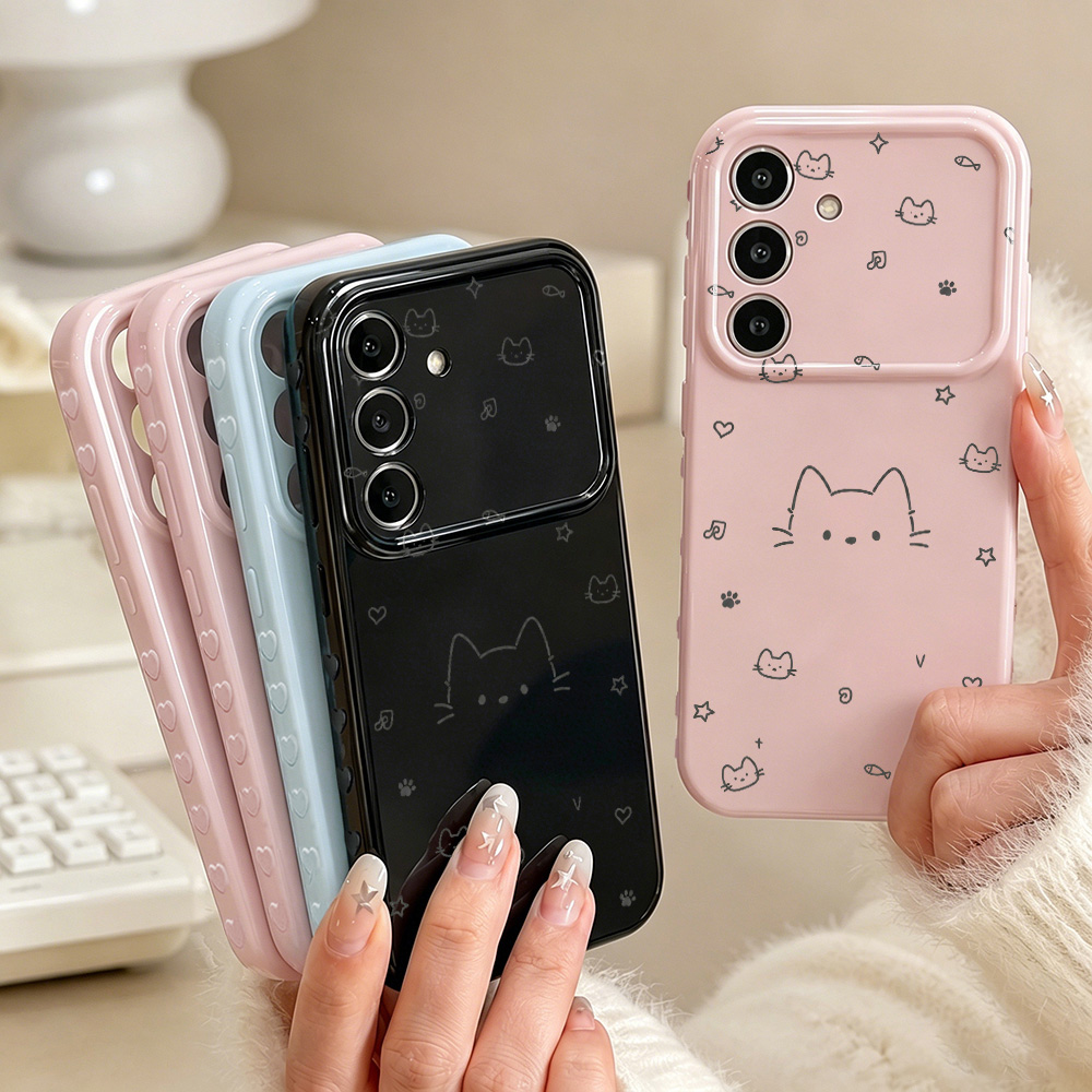 Cute Cat Phone Case For Samsun - огляд і ціна Phone Cases Cat