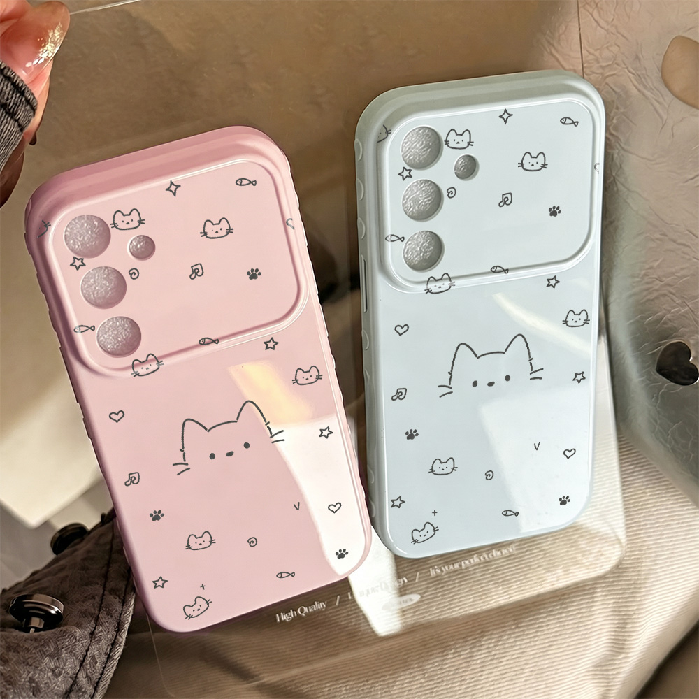 Cute Cat Phone Case For Samsun - огляд і ціна Phone Cases Cat