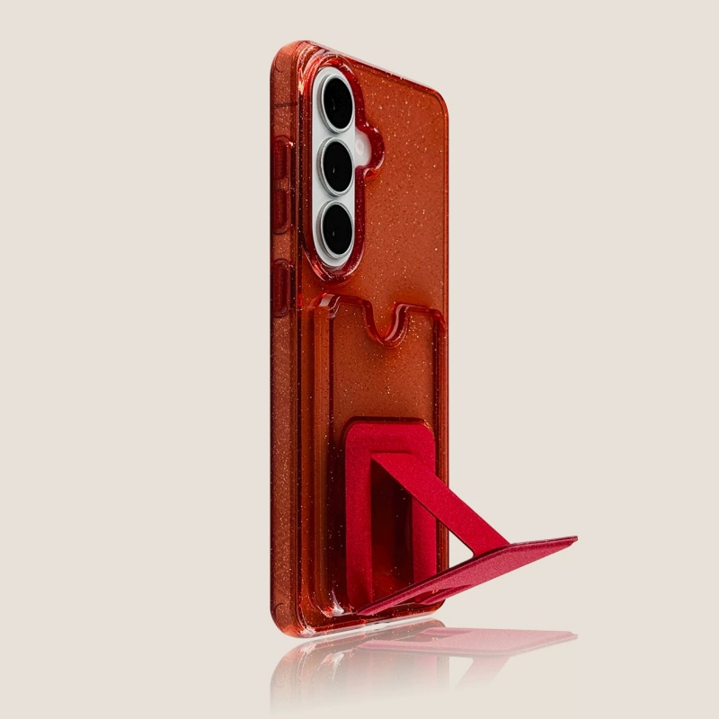 Glitter Transparent Card Walle - огляд і ціна Phone Cases With Card Holder