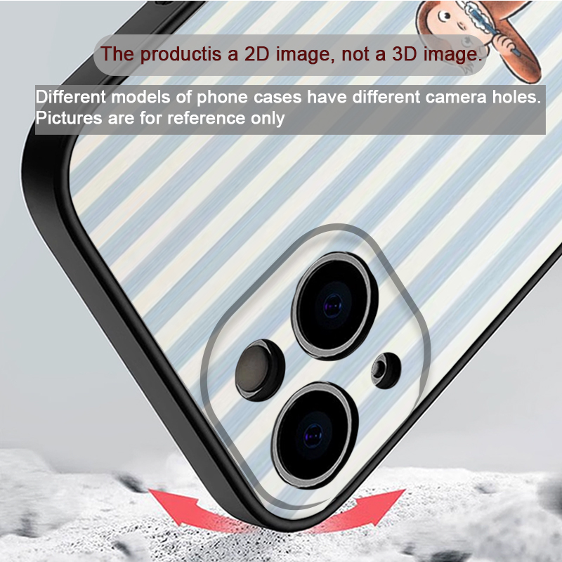 Cartoon Striped Monkey Holding - огляд і ціна Phone Cases Cat
