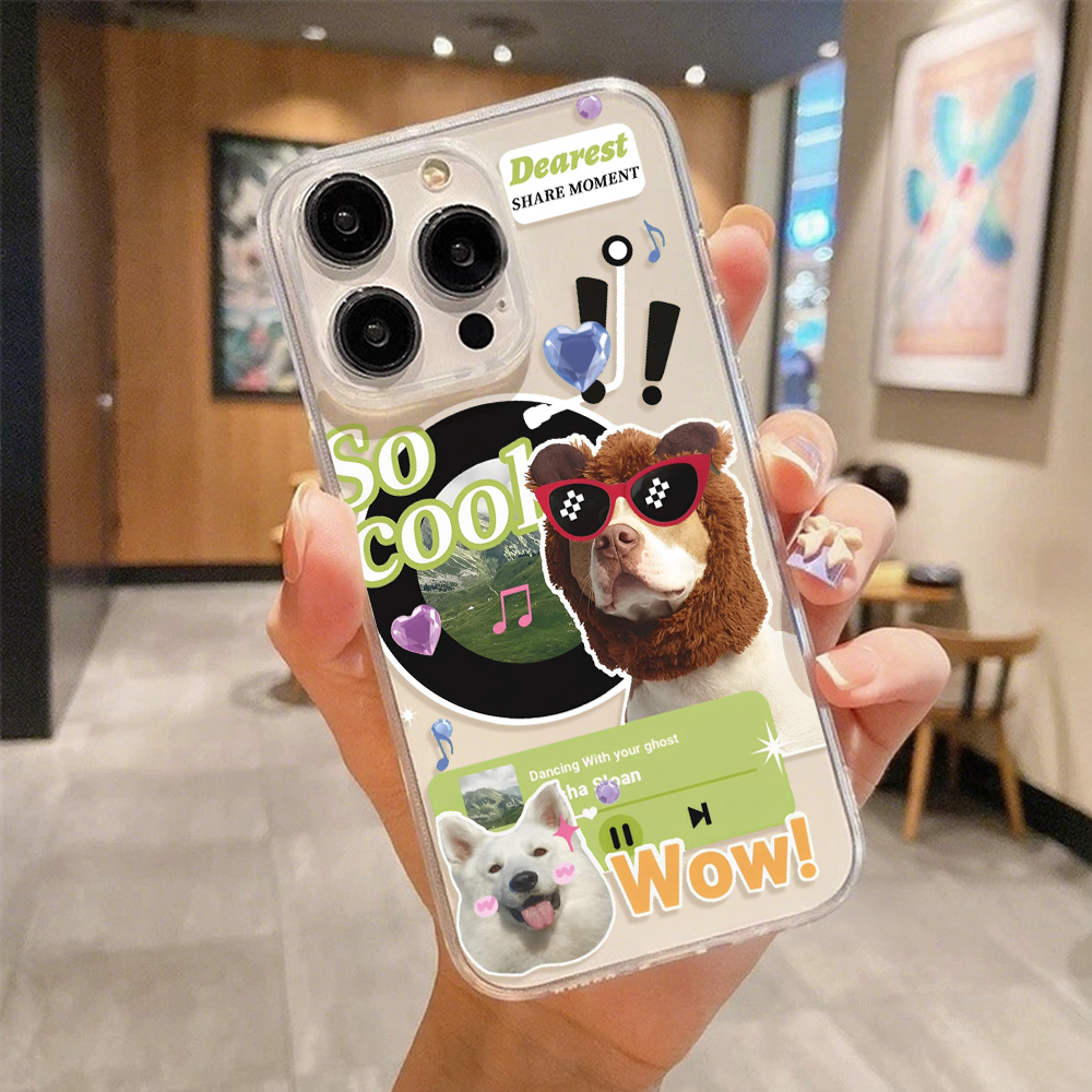 Quirky Cartoon Puppy Sticker P - огляд і ціна Phone Cases Quirky