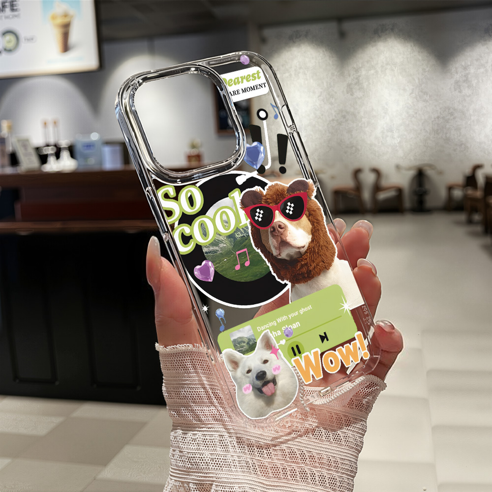 Quirky Cartoon Puppy Sticker P - огляд і ціна Phone Cases Quirky